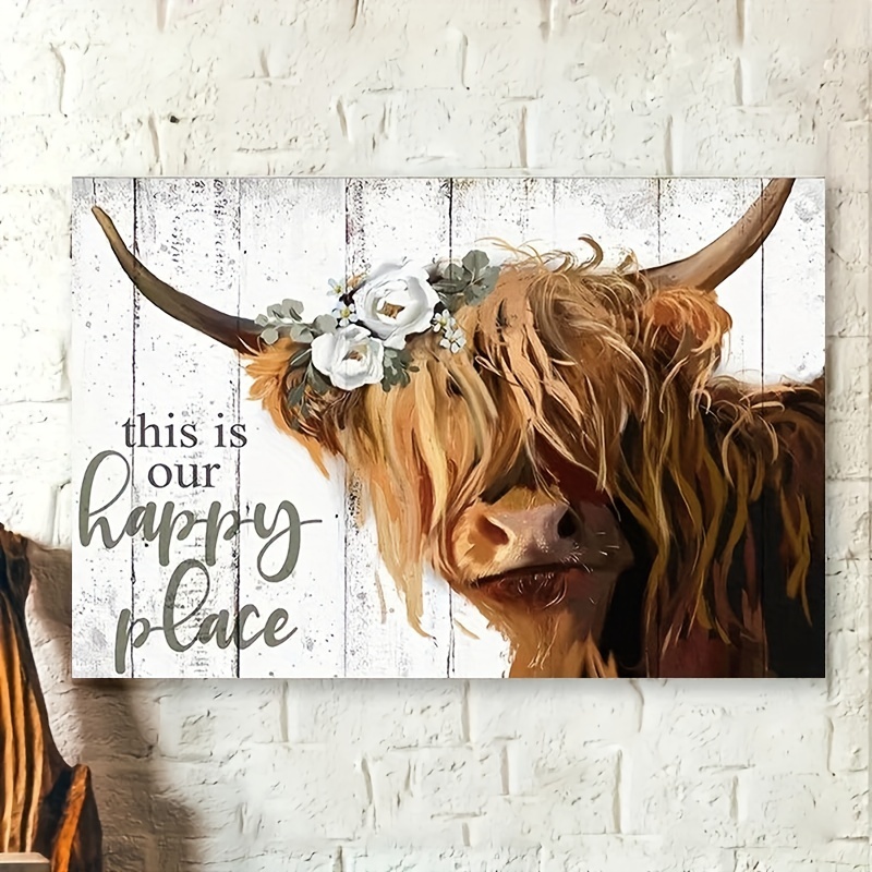 

5d Diy Artificial Diamond Painting Cow Diamond Painting For Living Room Bedroom Decoration 20*30cm/9.8in*11.8in