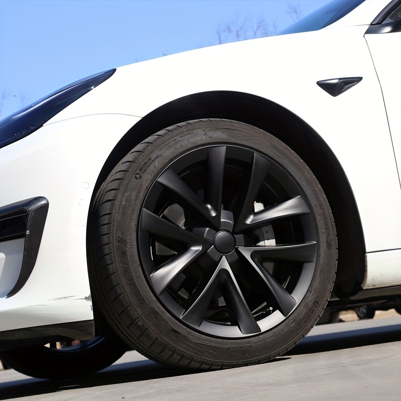 Kit centres de roues avec caches écrous pour jantes Tesla Model S