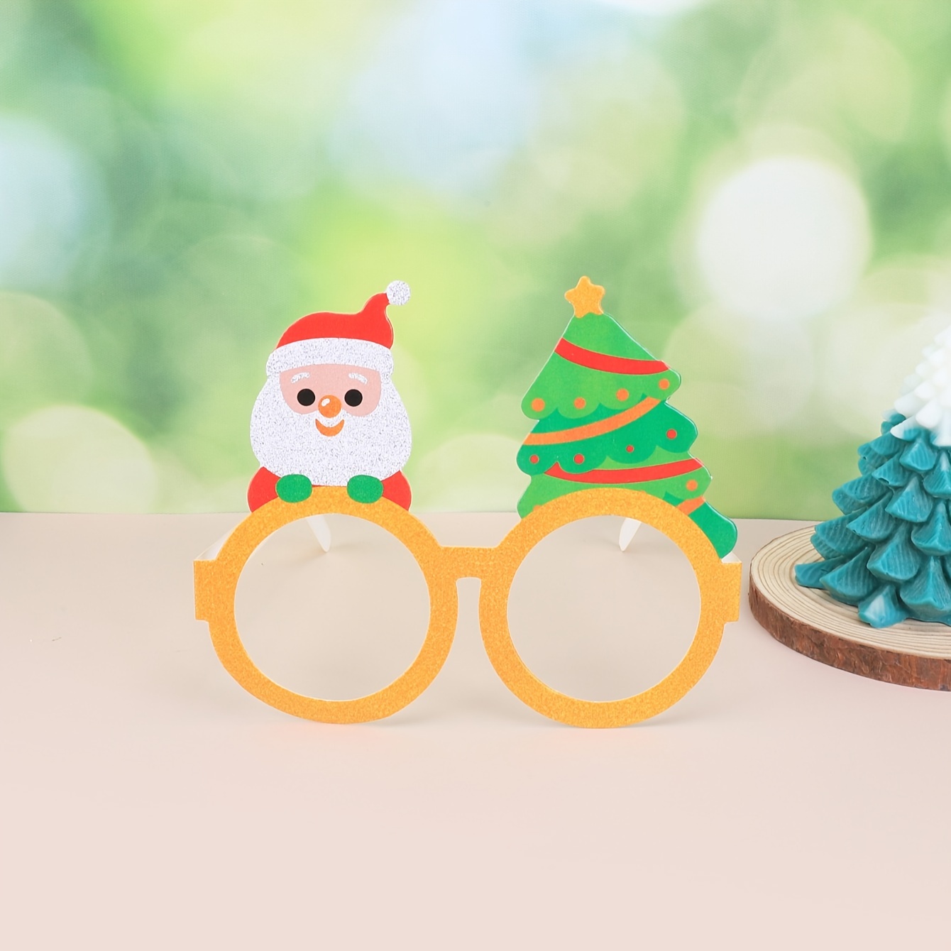 6pcs new christmas paper glasses party gathering decoration Temu