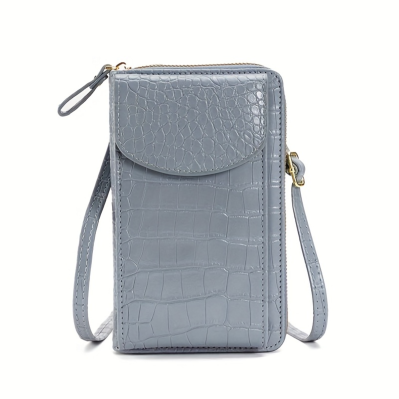 Fashion Shoulder Bag Printed Mobile Phone Bag Leather Crossbody Shoulder Bag  1PC