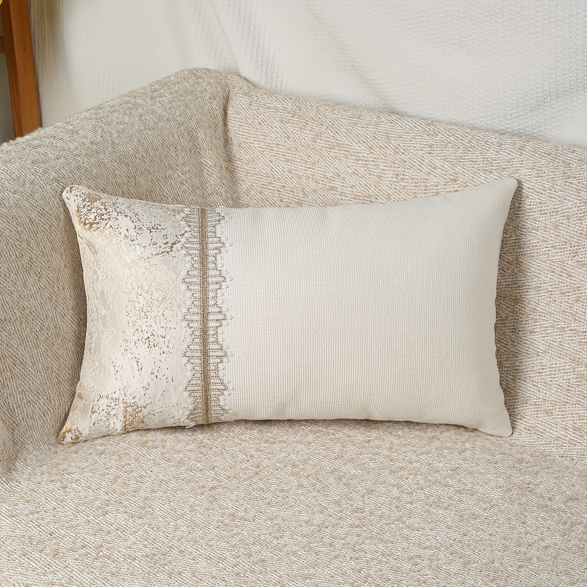 Ivory White Throw Pillow Covers For Sofa coush bedroom - Temu