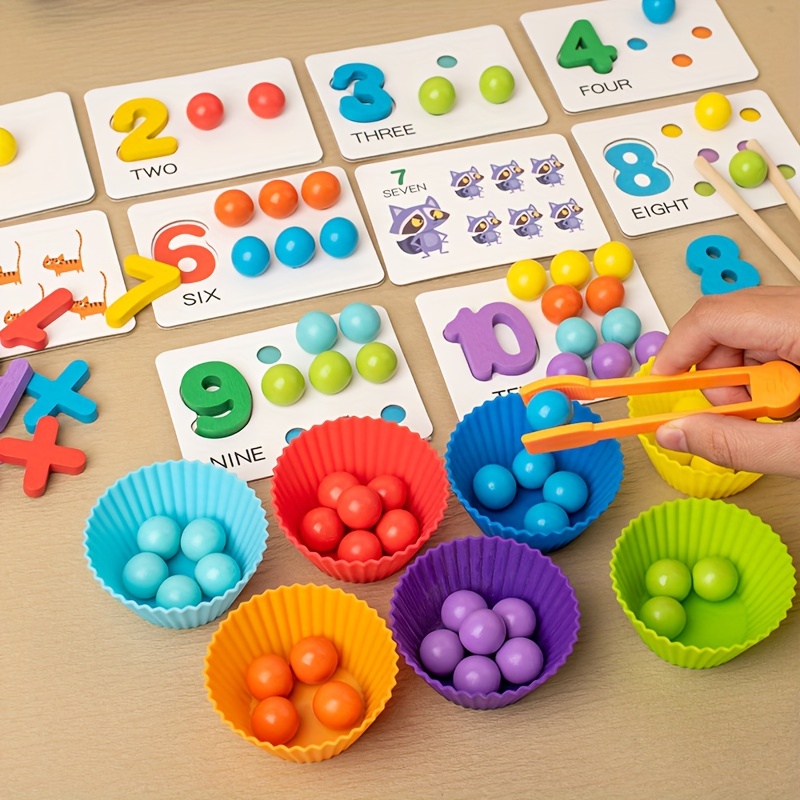 Bol de correspondance des couleurs jouet éducatif pour enfants pensée  logique