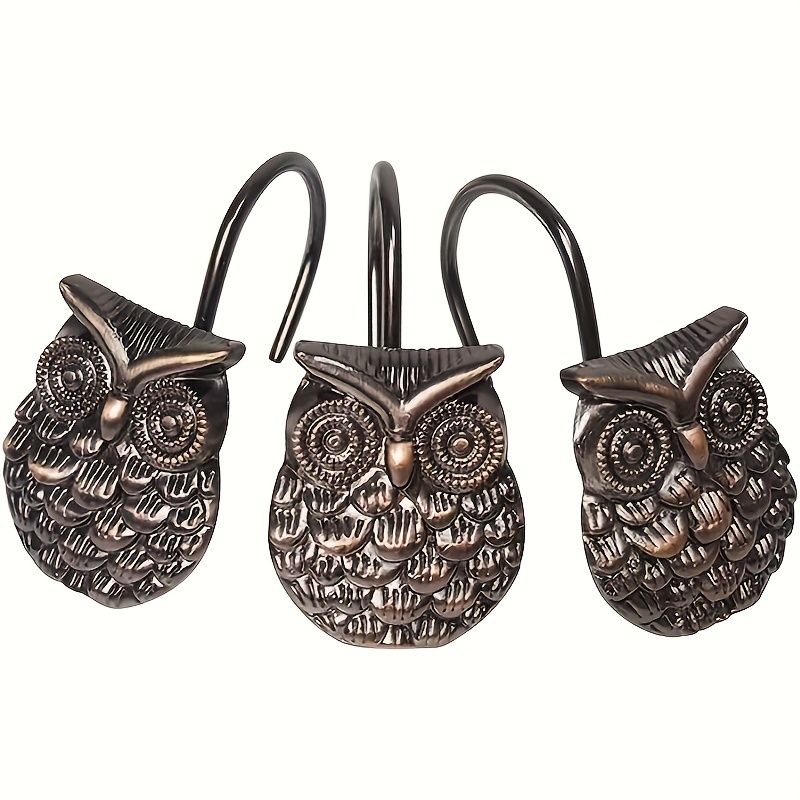 Owl Shaped Decorative Hooks Garage Shed Iron Wall Hooks - Temu