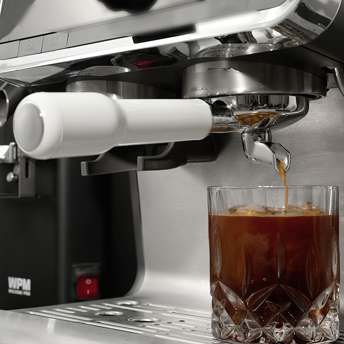  Cafetera térmica de 6 tazas: cafetera de goteo con temporizador  programable, control de fuerza de preparación, cafetera de acero inoxidable  y filtro permanente, sistema antigoteo inteligente, máquina de café  automática para