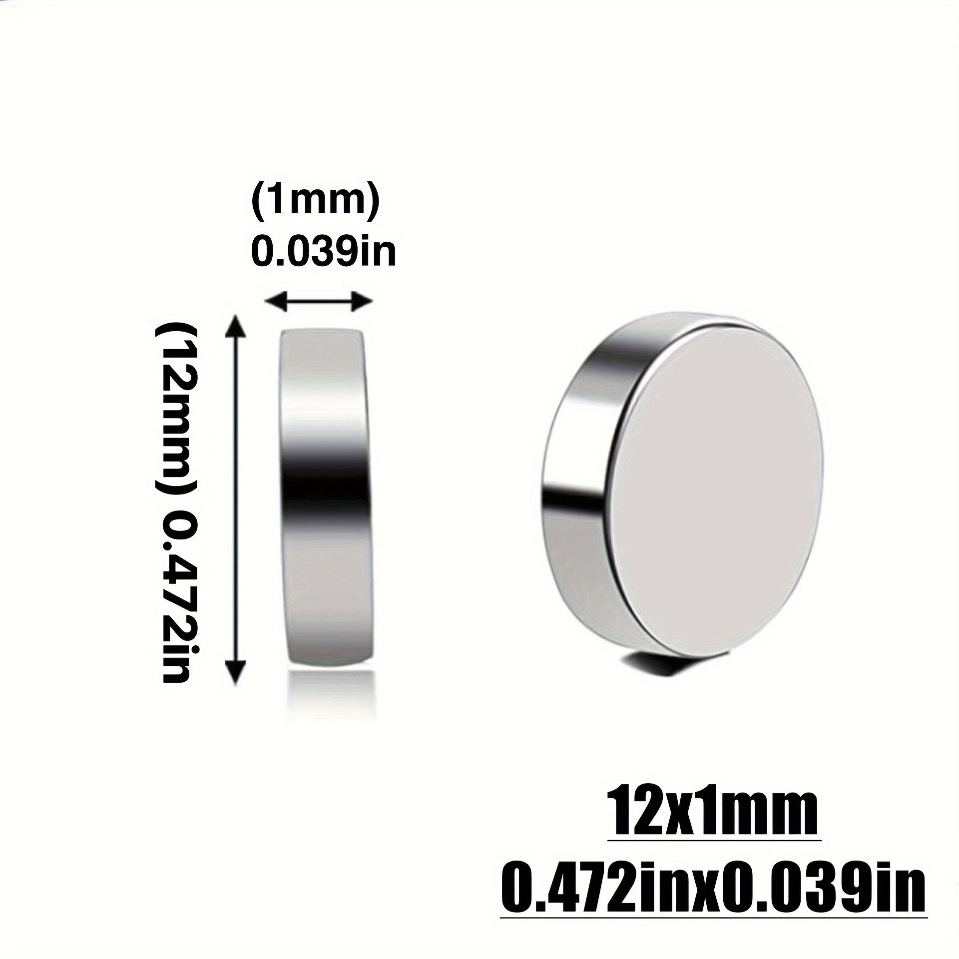 OCEUMAOA 120 Pièces Aimant Puissant Aimant Neodyme Mini Magnet Frigo Petit  Aimant Rond Tableau Blanc Magnétique 6x2mm : : Commerce, Industrie  et Science