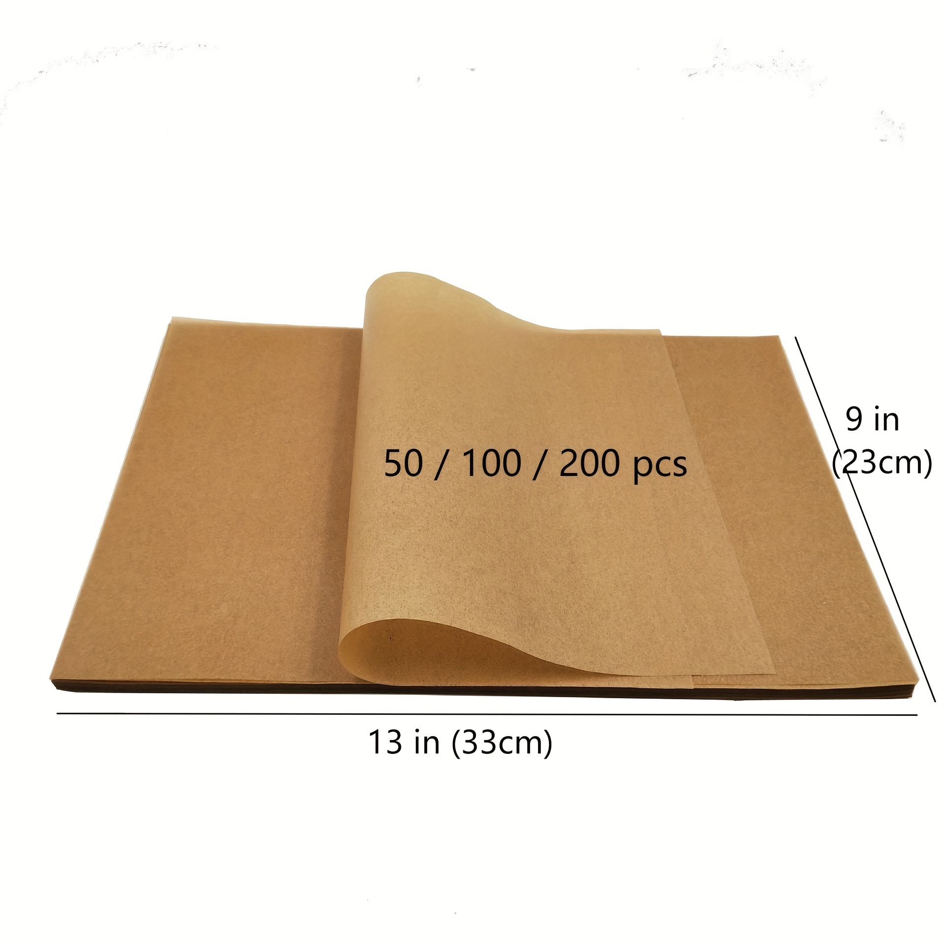 Parchment Paper Baking Sheets Silicone Paper Hamburger Paper - Temu