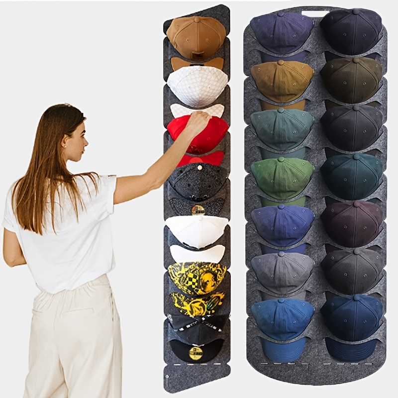 Resultado de imagen para organizador para colgar gorras  Storage closet  organization, Diy hat storage, Hanging hats