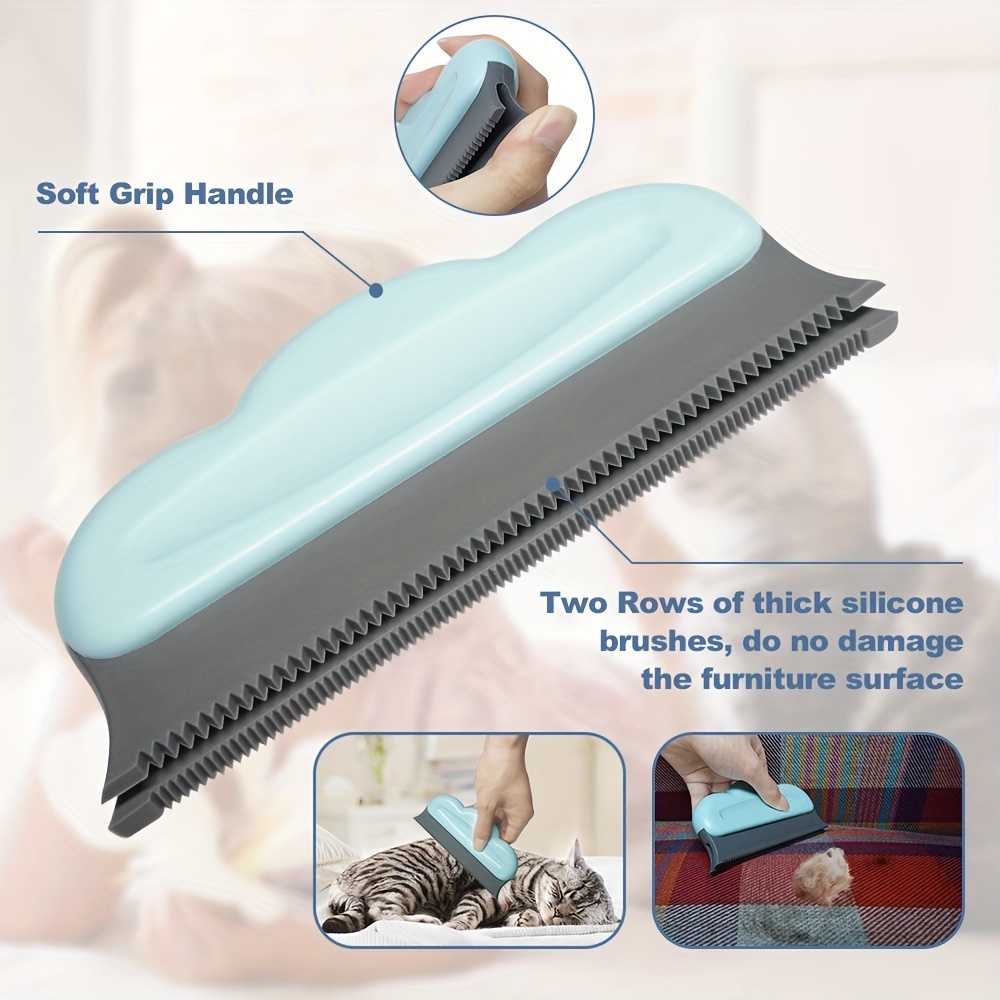  2 Pack Portable Lint Remover, Pet Hair Remover Carpet
