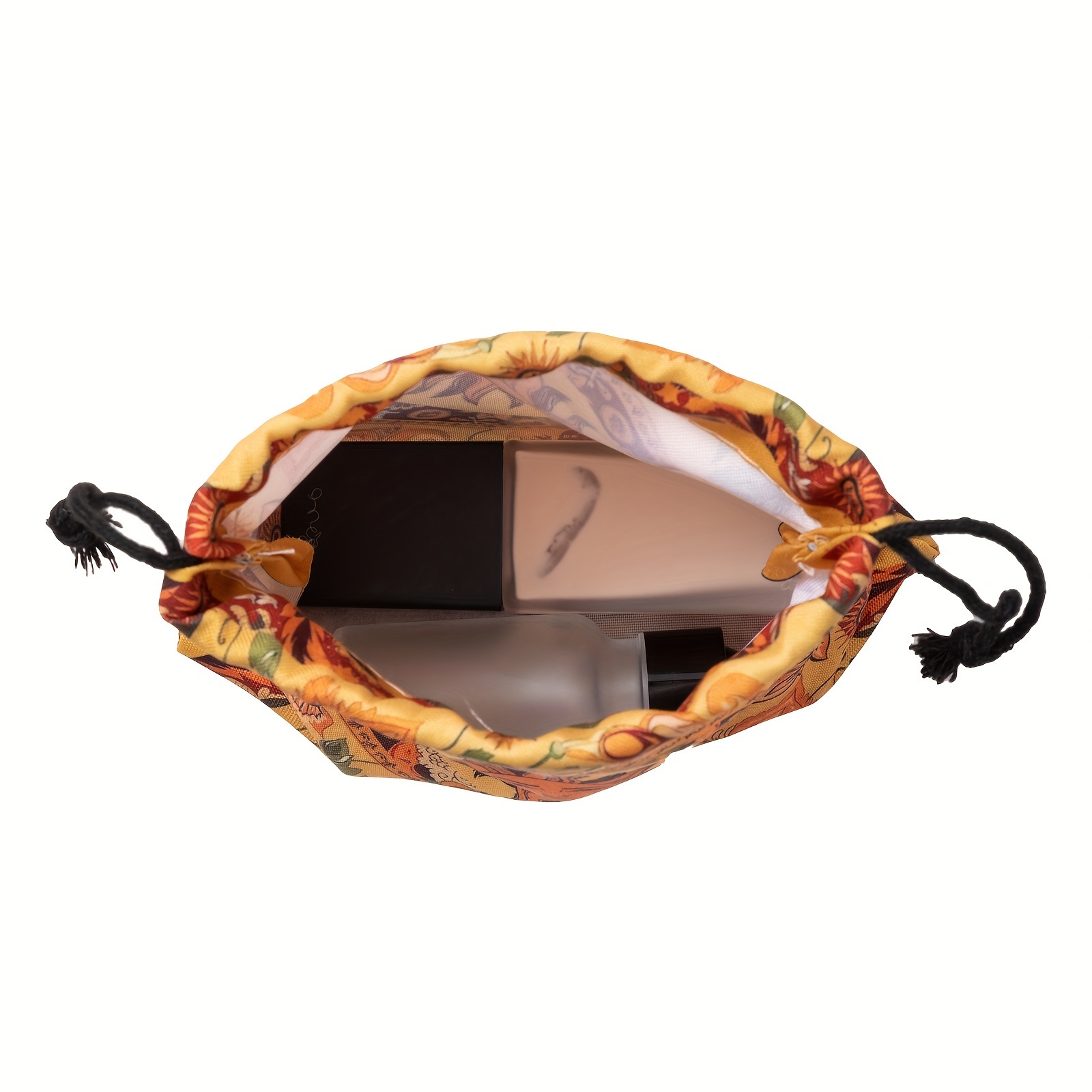 2pcs sun pattern cosmetic bag set mini drawstring makeup bag Temu