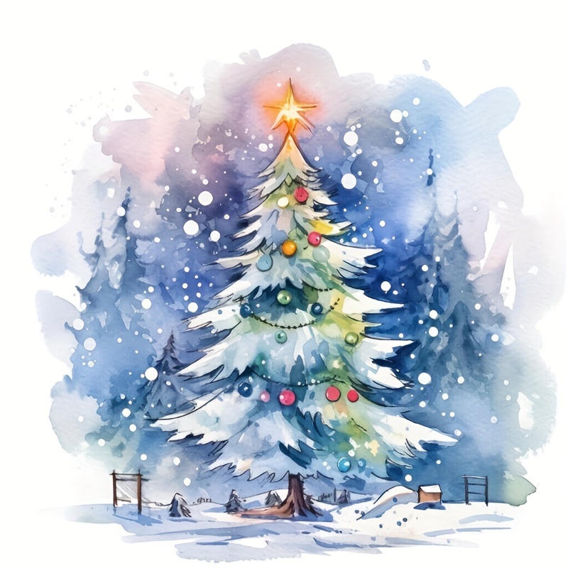 Christmas Diamond Painting Kits For Adults Winter Diy 5d - Temu