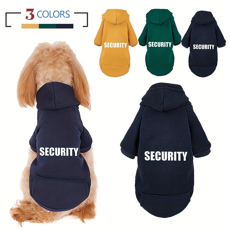 Warm Dog Winter Clothes Dogs Hoodies Fleece Sweatshirt Dogs Jacket