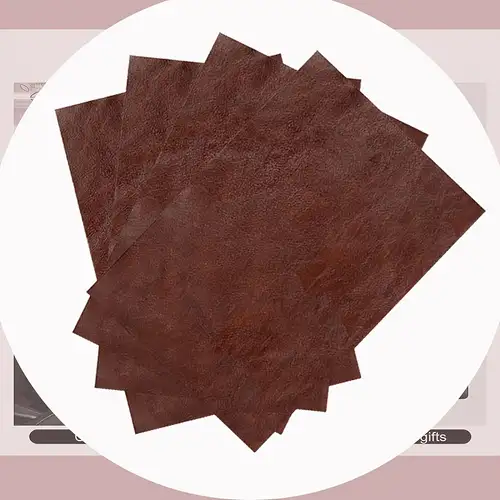 Leather Tape 50 x 135 cm Self-Adhesive Leather Repair Patch for Sofas,  Couch, Furniture, Drivers Seat(Dark Brown)