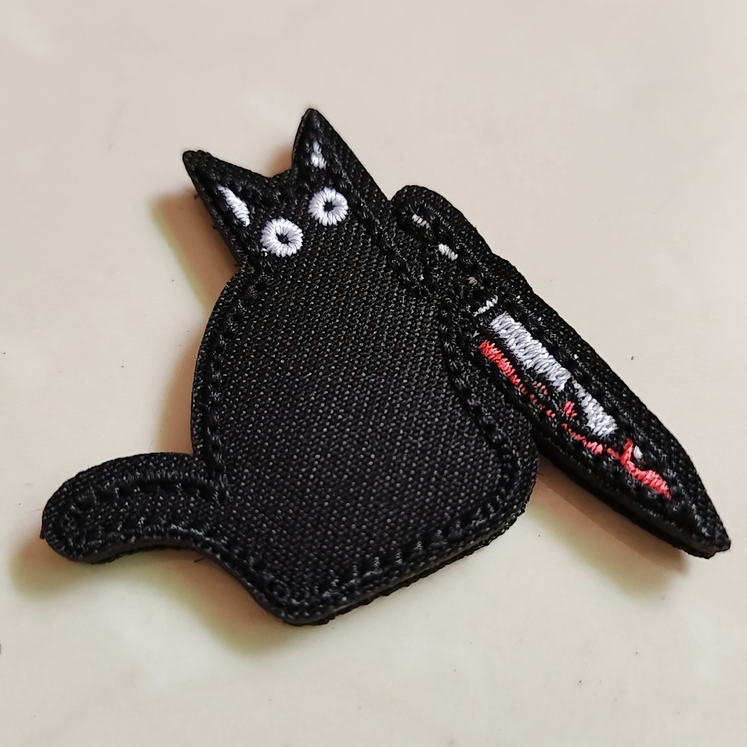 Creative Embroidered Cloth Patches Hook And Loop Fasteners - Temu