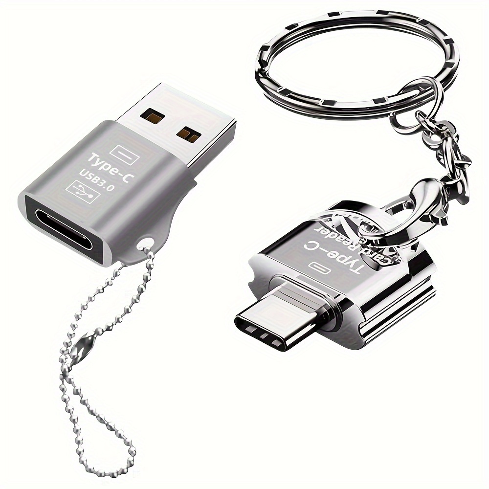 USB C Lecteur de Carte SD Micro SD OTG Adaptateur USB C vers USB