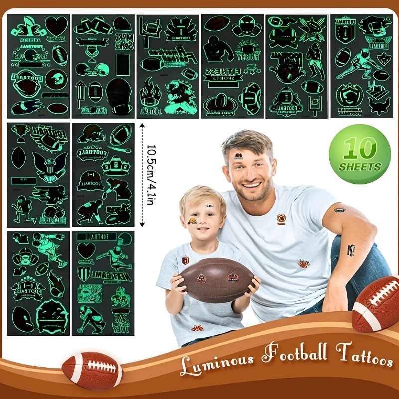 : 96Pcs Football Party Decorations Supplies Football