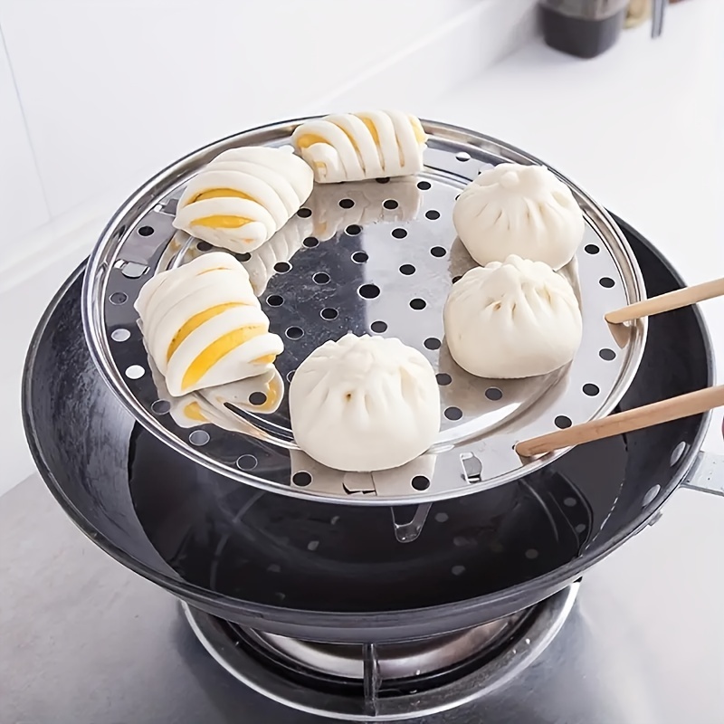 Stainless Steel Removable Steamer Rack With Multi-functional