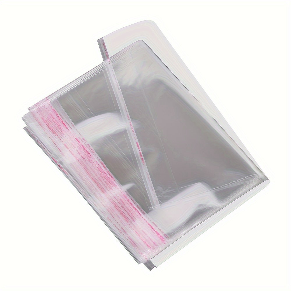 Self Sealing Cellophane Bags Self Adhesive Clear Resealable - Temu Canada