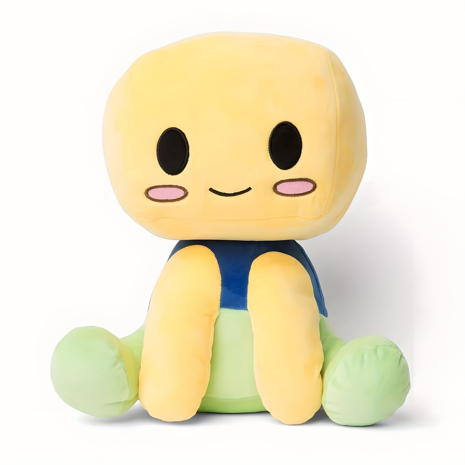 Kirby Adventure Plush Doll Stuffed Animal Toy Green/Blue/Yellow Gift 5.5  inch
