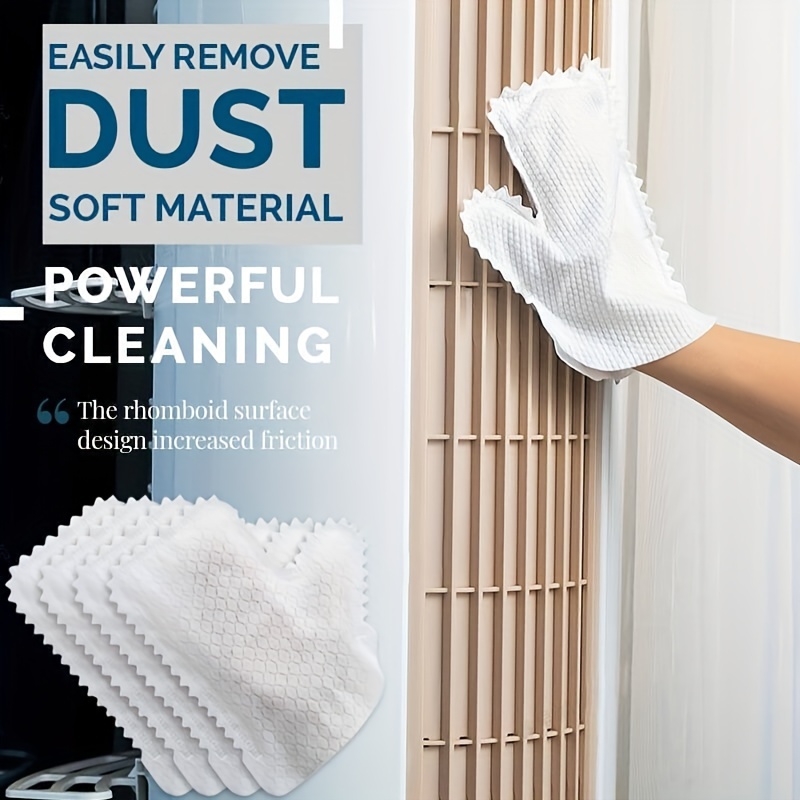 Household Dust Removal Gloves Disposable Scouring Gloves - Temu