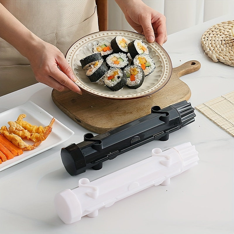 Sushi Roller Kit Rolls Made Bazooka Kitchen Easy Cooking Tools
