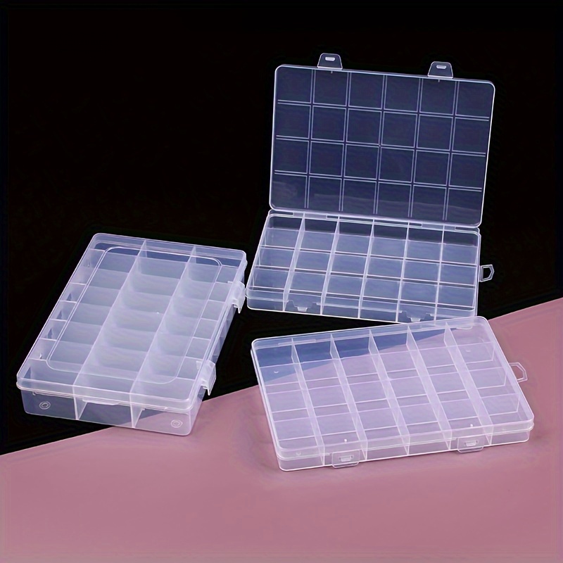 2pcs Caja De Plástico Pequeña Caja De Almacenamiento - Temu