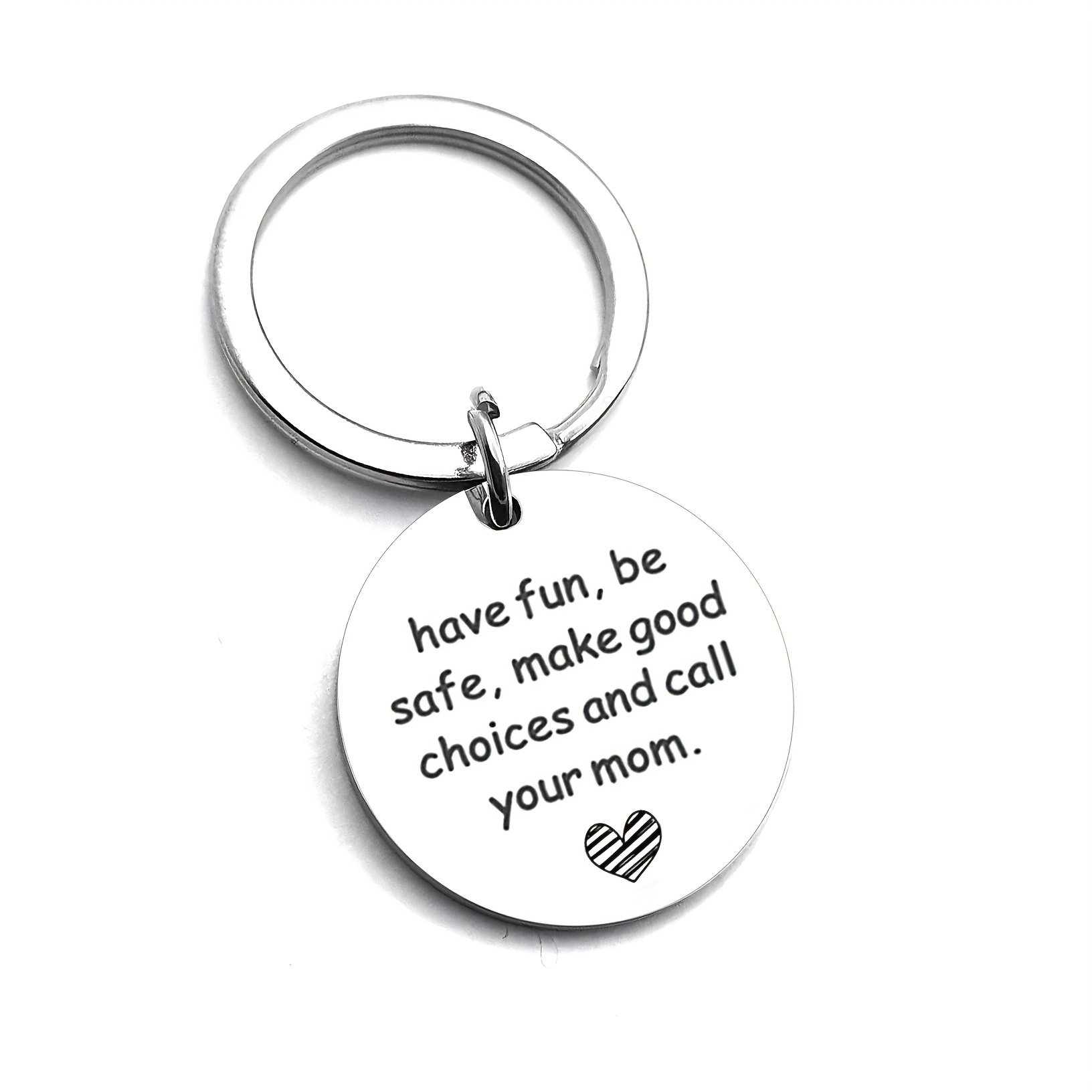 Buy Kids' Keychains Online | 1pc Kids Slogan Graphic Print Keychain