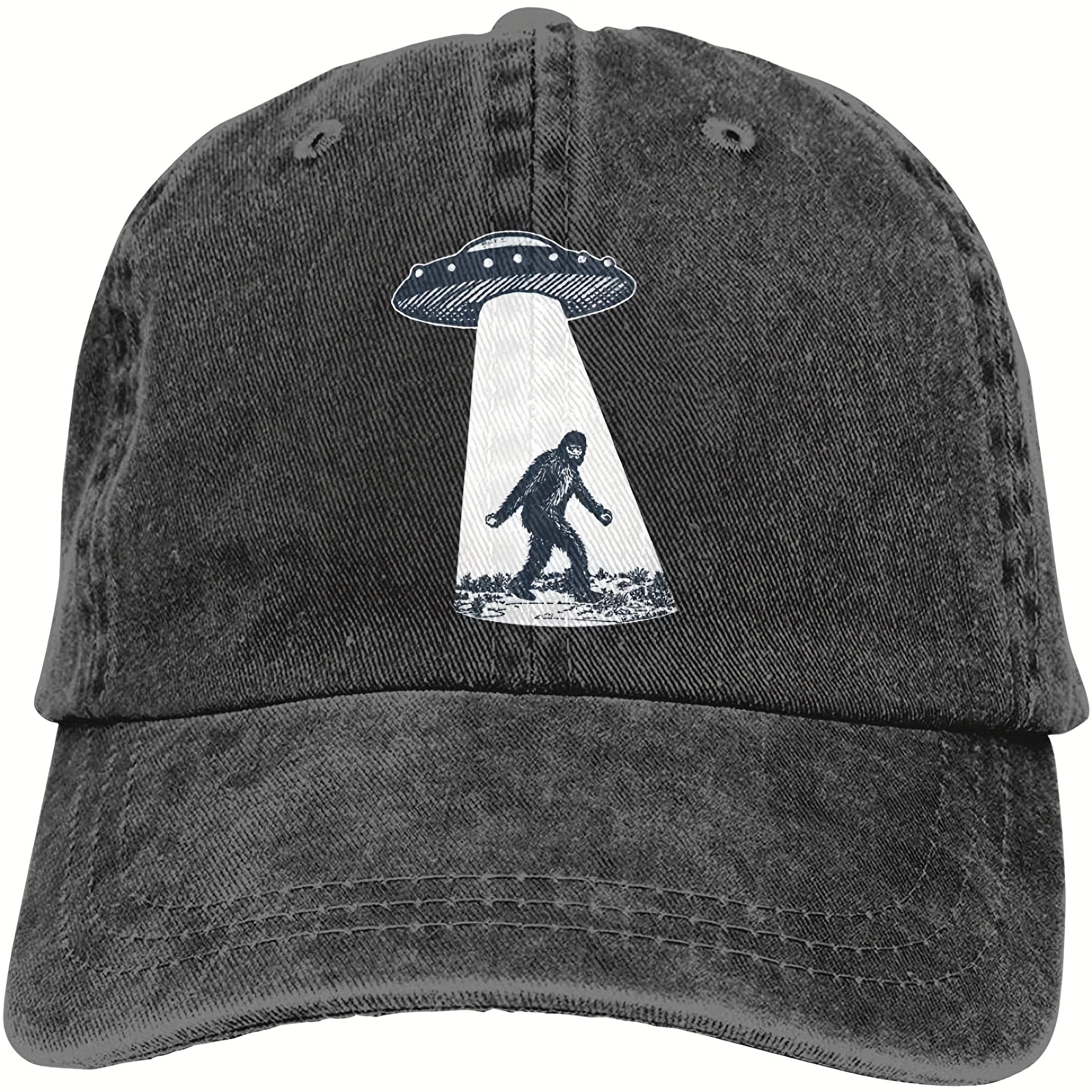 Men's UFO Baseball Cap Funny Adjustable Vintage Dad Hats, Ideal Choice For  Gifts