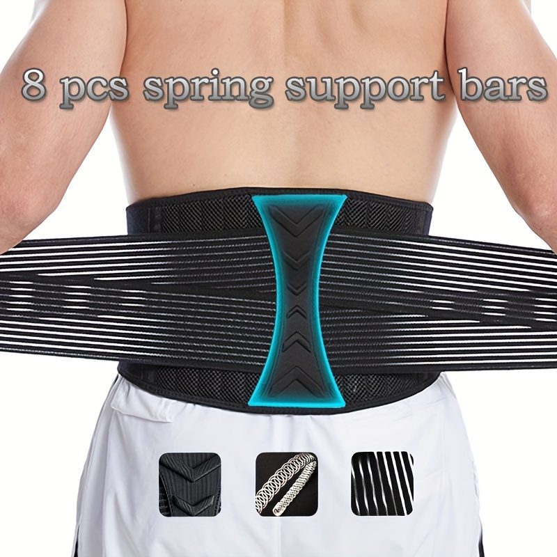 Reliable Elastic Surround Fit Fitness Gym Back Waist Protector, Gym  Accessories, Sports Belt, Lumbar Support Belt, Order A Size Up - Temu