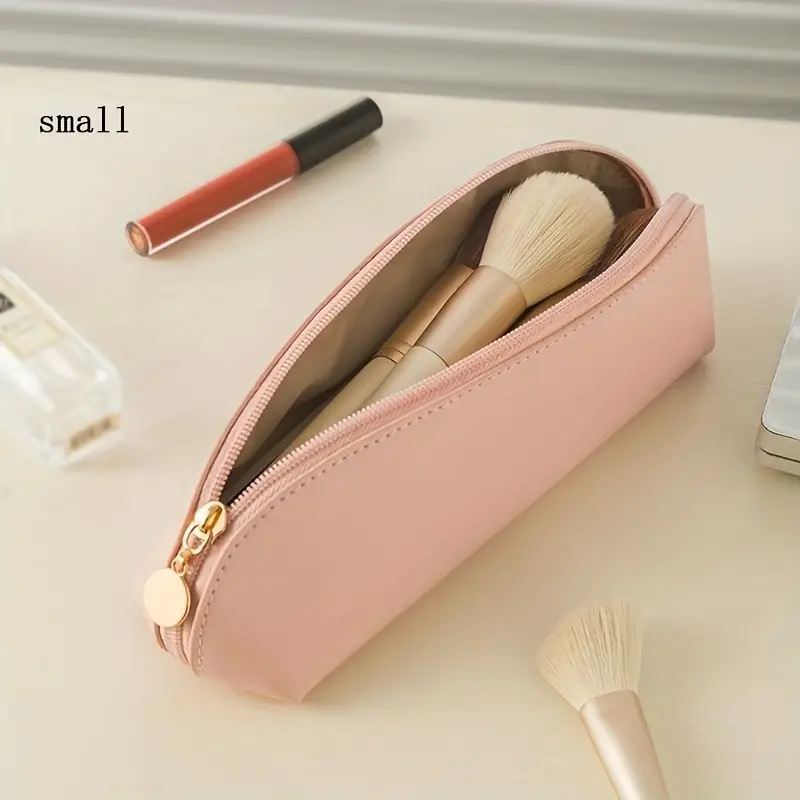 travel makeup clutch bag zipper versatile cosmetic bag portable toiletry wash bag details 7