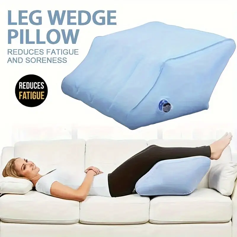 Leg Elevation Pillow Inflatable, Leg Rest Pillow Bed Wedge Post