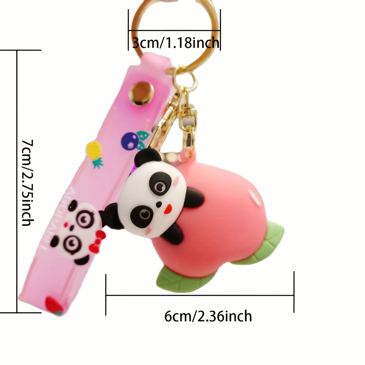 Touchy Style New Cute Panda Keychain