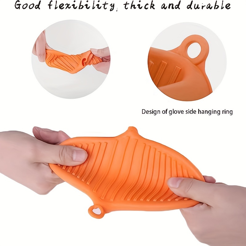 Cast Iron Handle Cover Thick Silicone Heat Resistant Pot Holder