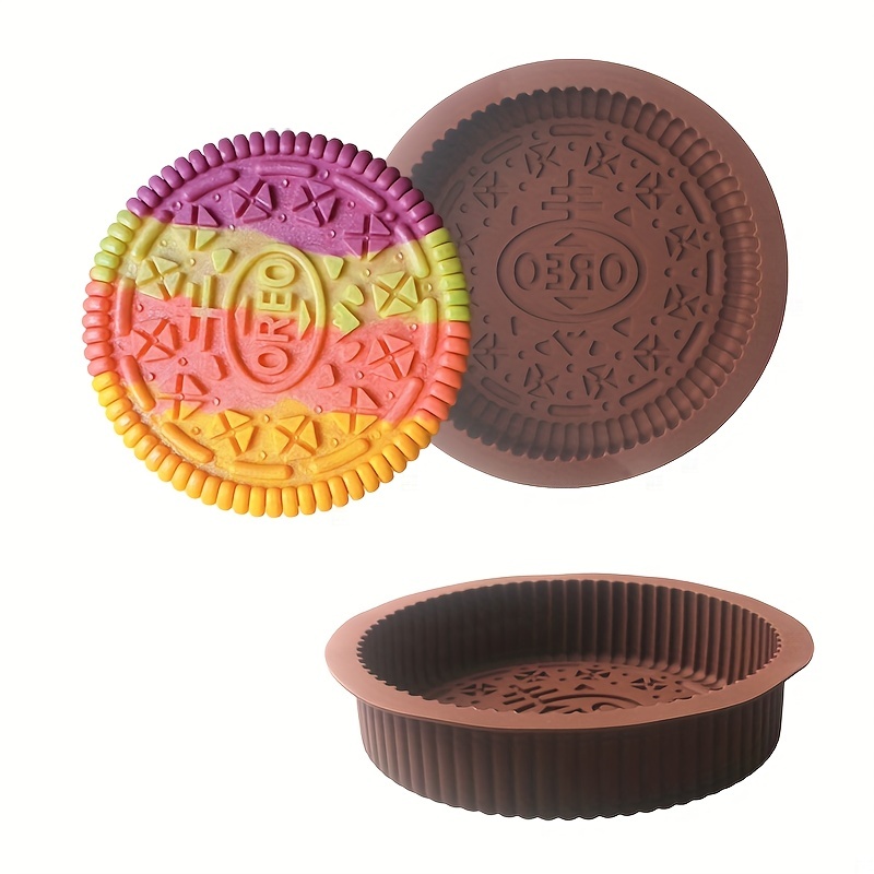 High Quality 1PC Silicone Mold Silicone OREO Cookie Moulds Kitchen