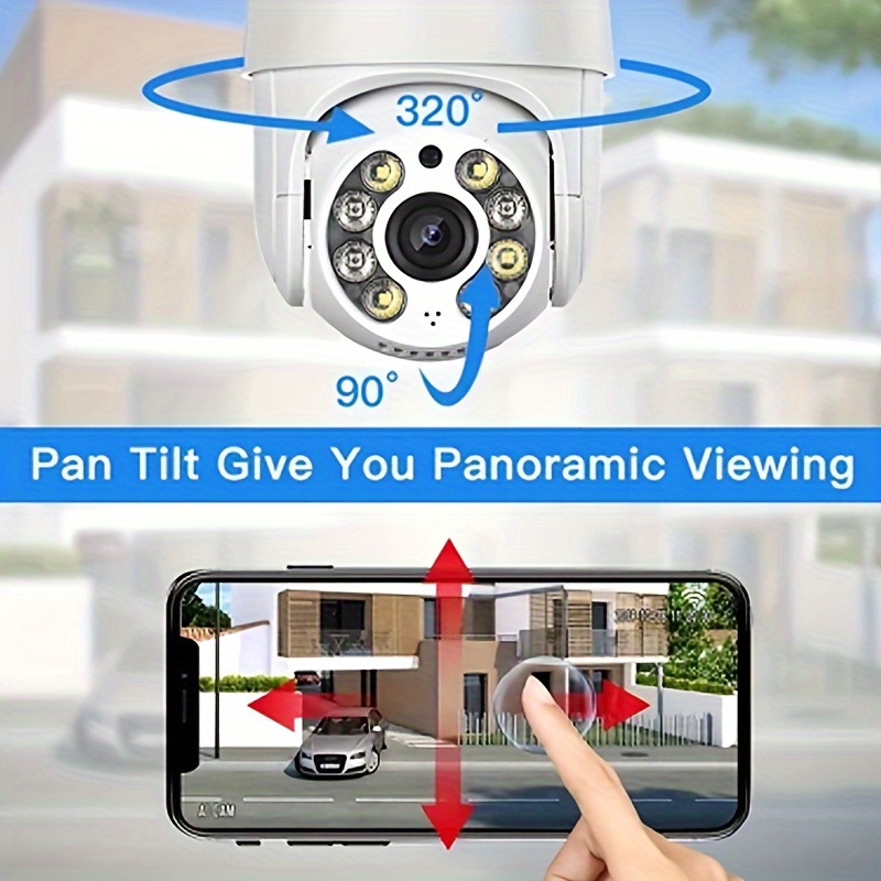 Camara Ip Wifi Inalambrica Exterior Hd 1080p Seguridad P2p