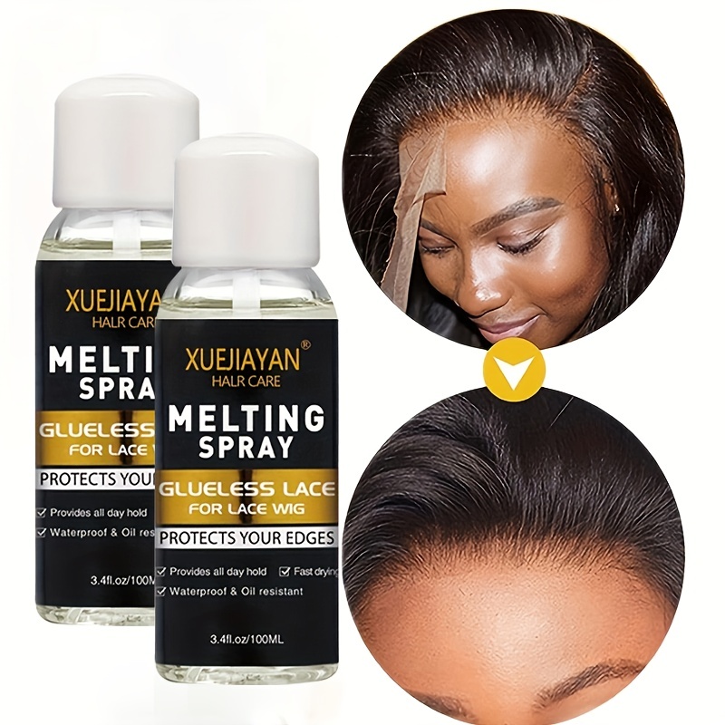 Lace Wig Melting Spray Hold And Secure Closure Wigs And - Temu