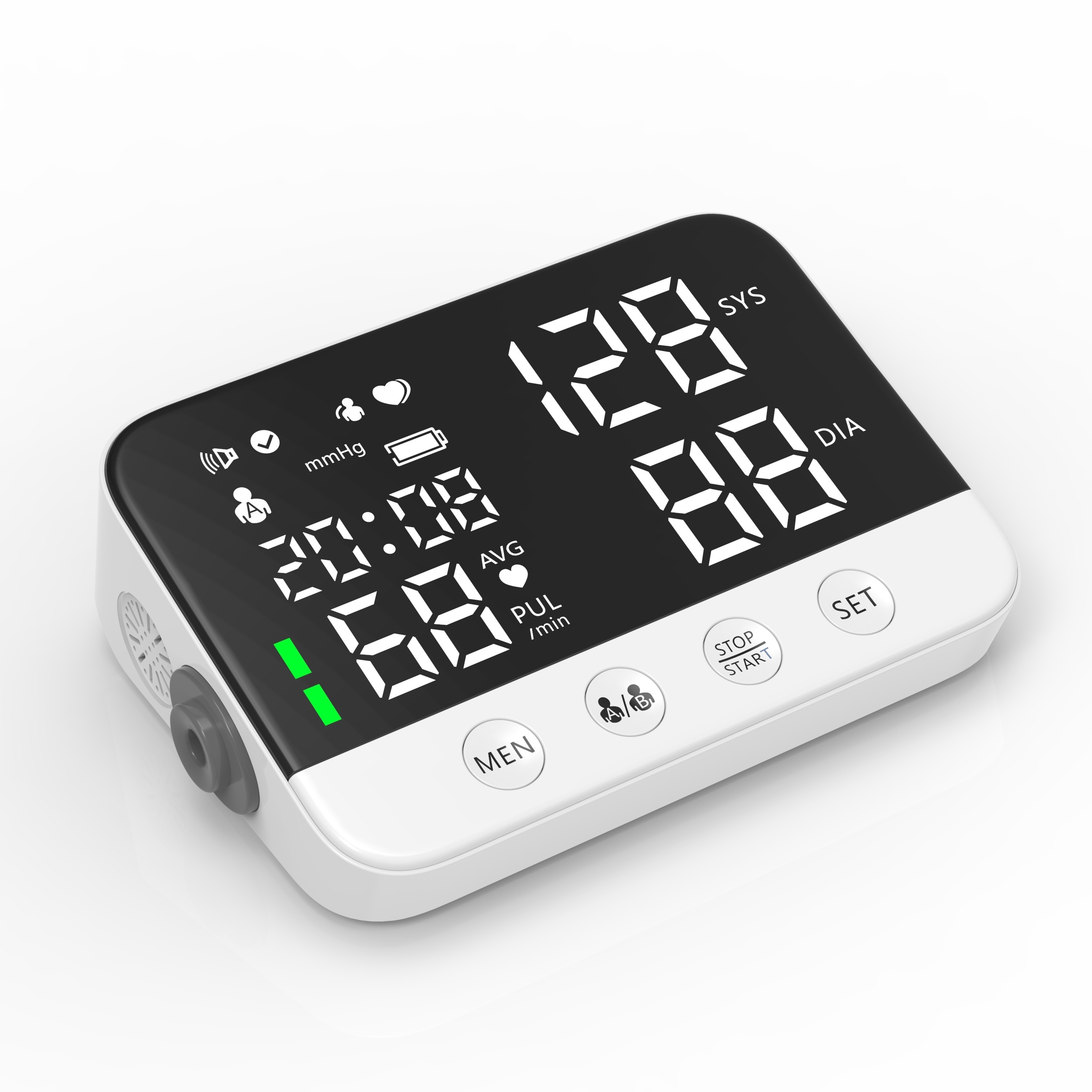 LAZLE Blood Pressure Monitor - Automatic Upper Arm Machine & Accurate  Adjustable