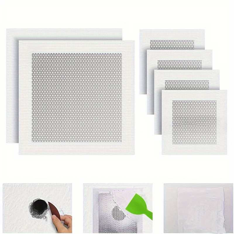 Une pièce par paquet de patch de réparation de mur portable en fibre de  verre Maillage - Chine Fibre de verre, patch de réparation de mur