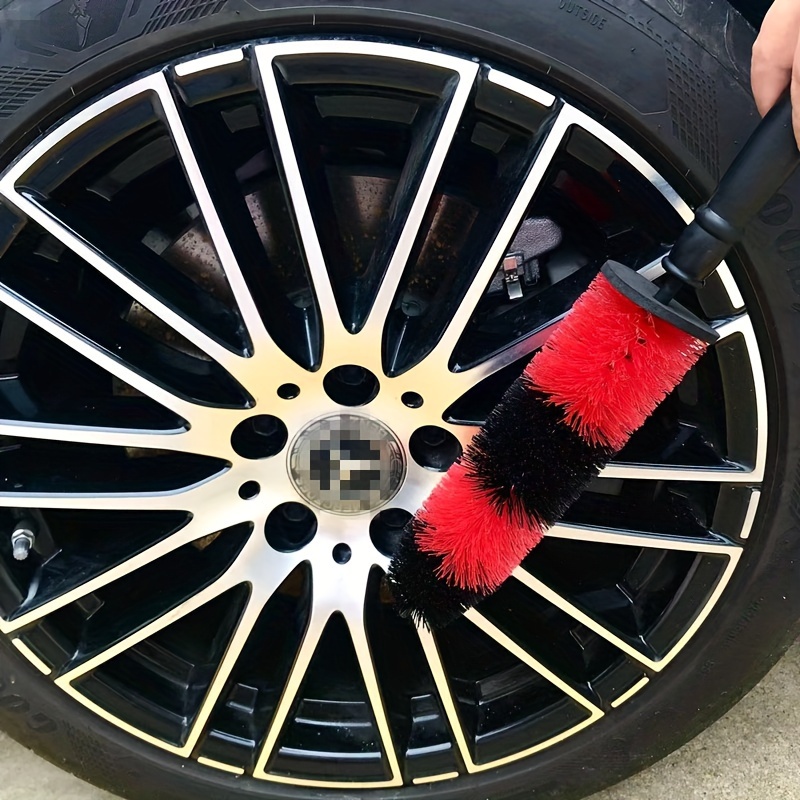 Wheel Brush Easy Reach Rim Tire Cleaner Brush 16.5 Long Soft Bristle Car  Detailing Brush Multipurpose use for cleaning Wheels Rims Exhaust Tips  Vehicle Engine Motorcycles Bike No Scratches 2023 - US $19.79