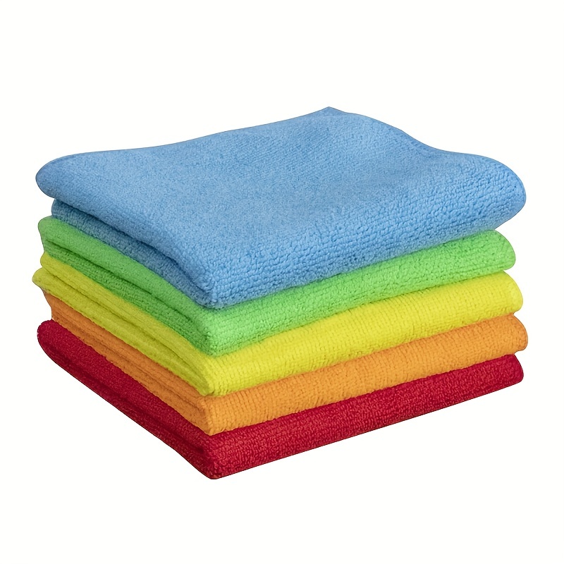 1/2/5/10Pcs Microfiber Cleaning Cloths Multi-Purpose Cleaning