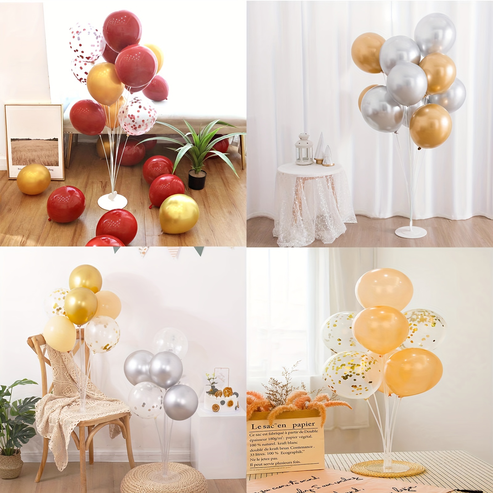 Adhesive Point Transparent Balloon Adhesive christmas - Temu