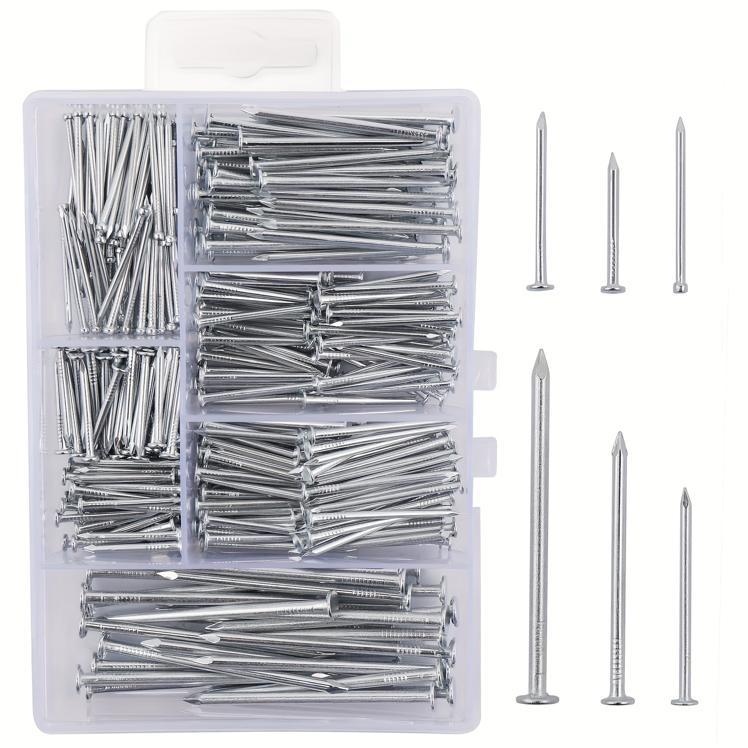 Premium Hardware Nails Assortment Kit Maximum Length - Temu Canada