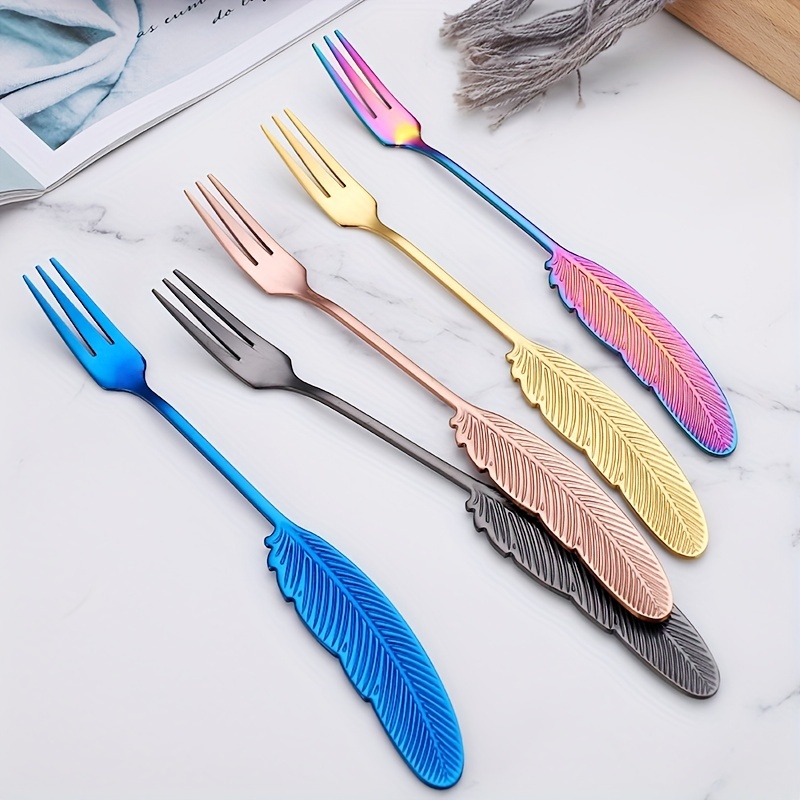 304 Stainless Steel Butterfly Spoon Fork Coffee Mixing Spoon - Temu