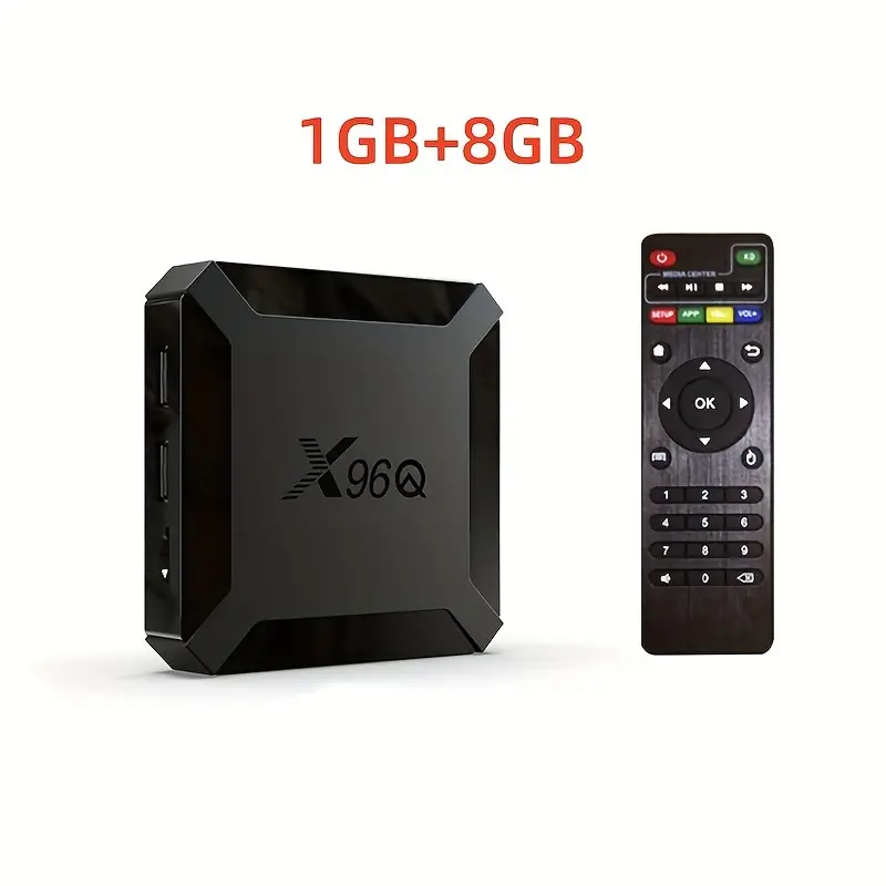 MXQ PRO 4K Android 11 Smart TV Box with TV Remote Control Android TV Box  with 2.4G 5G Dual Band WiFi Quadcore Processor Home Media Player with 4K