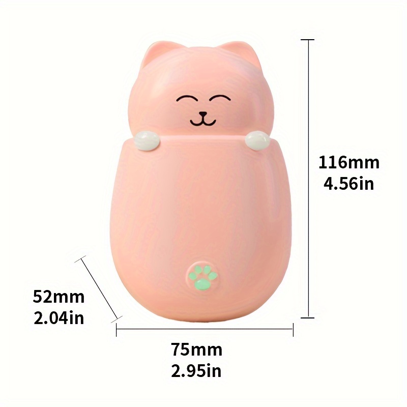 1200mAh Mini Hand Warmer with Colorful Lights