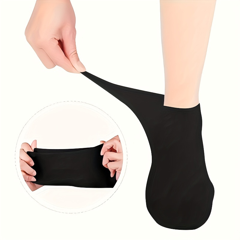 Paire De Chaussettes Hydratantes En Gel De Silicone - Pour Soin Des Pieds Secs - Spa Et Maison