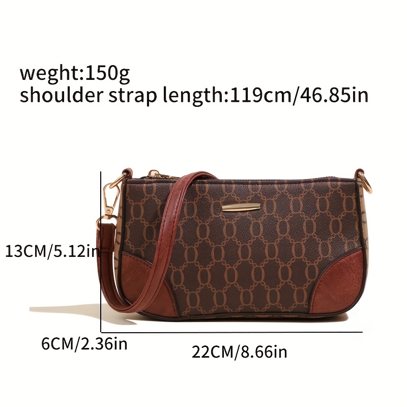 Female Printed Ladies Brown Louis Vuitton Shoulder Bag, For Casual Wear,  150g