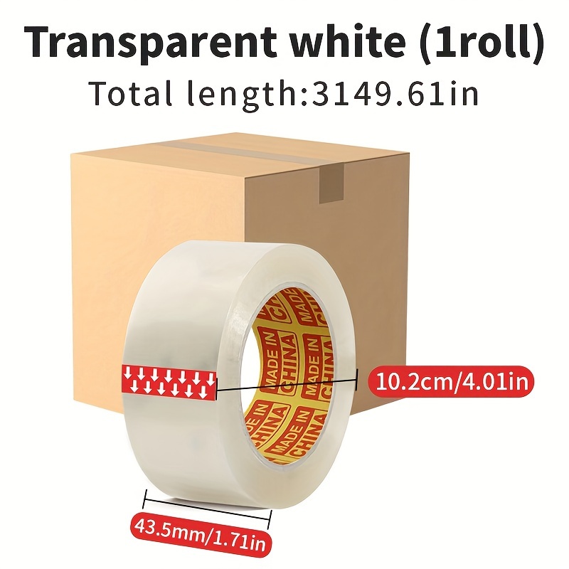 Transparent Packaging Tape Roll High quality Packaging Tape - Temu