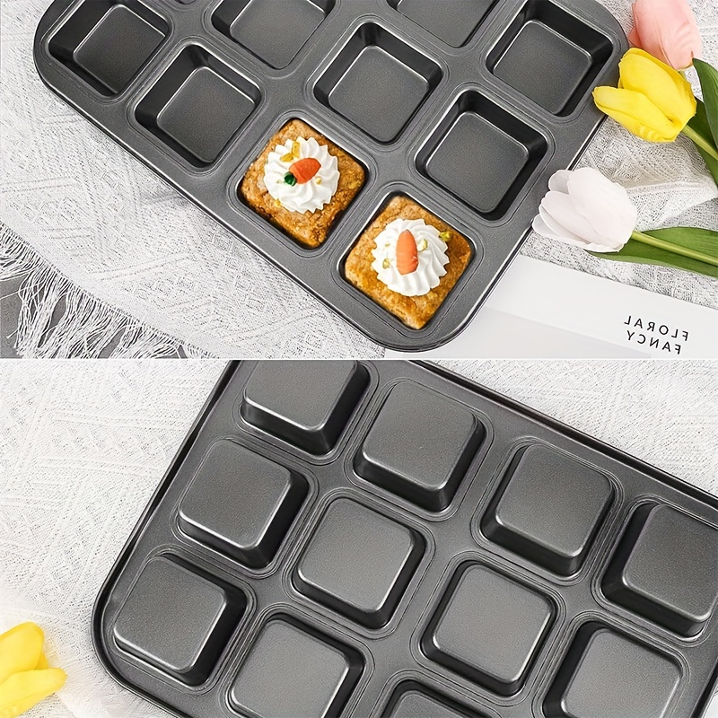 3-Piece Non-Stick Brownie Pan with Divider - Small