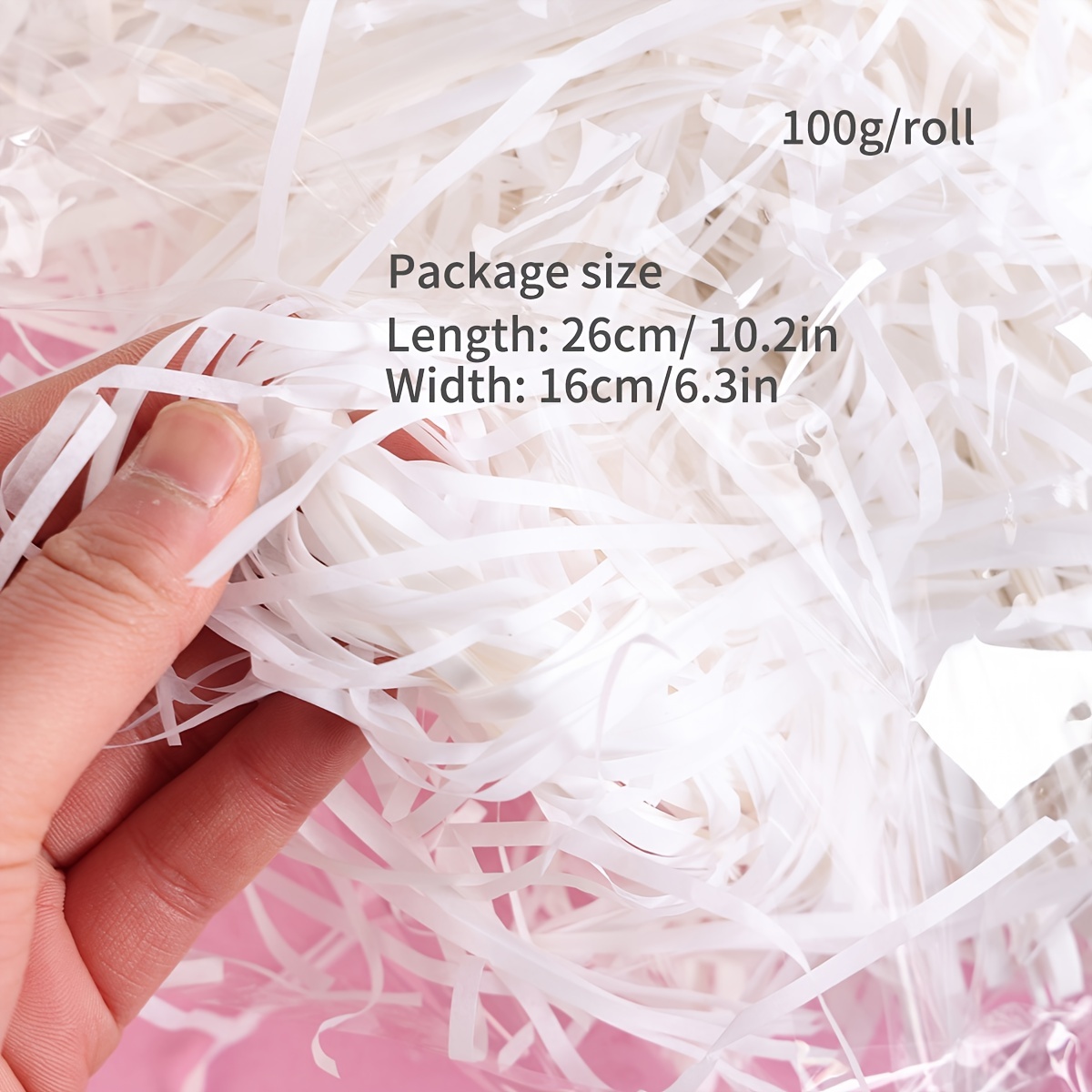 Raffia Shredded Paper, Raffia Basket Filler, Crinkle Paper Streamer,  Crinkle Tissue Paper, Confetti Raffia Paper Filler, Gift Box Wrapping  Packing Filling, Christmas Wedding Birthday Bridesmaid Craft Gift Boxes  Bags Filler Decor 