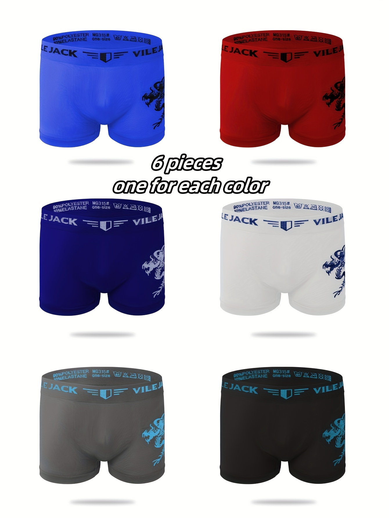 Men's Underwear Letters Print Fashion Breathable Comfy - Temu